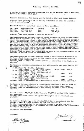 8-Nov-1933 Meeting Minutes pdf thumbnail