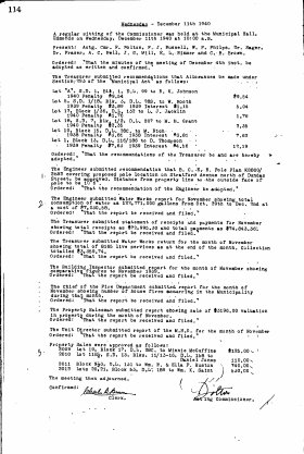 11-Dec-1940 Meeting Minutes pdf thumbnail