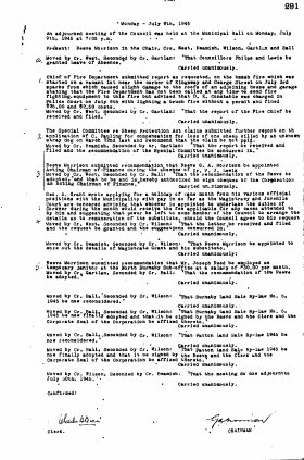 9-Jul-1945 Meeting Minutes pdf thumbnail