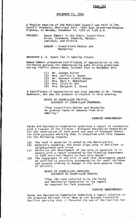 12-Dec-1960 Meeting Minutes pdf thumbnail