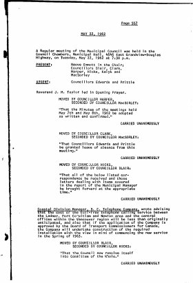 22-May-1962 Meeting Minutes pdf thumbnail
