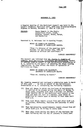 5-Nov-1962 Meeting Minutes pdf thumbnail