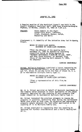 14-Jan-1963 Meeting Minutes pdf thumbnail