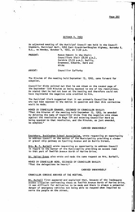 4-Oct-1965 Meeting Minutes pdf thumbnail