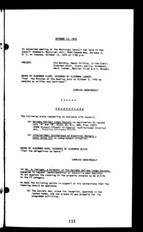 13-Oct-1970 Meeting Minutes pdf thumbnail