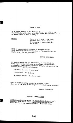 2-Mar-1970 Meeting Minutes pdf thumbnail