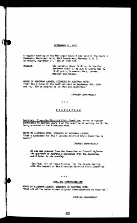 21-Sep-1970 Meeting Minutes pdf thumbnail