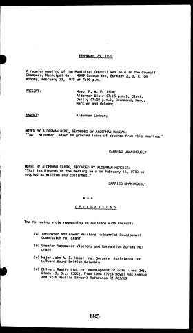 23-Feb-1970 Meeting Minutes pdf thumbnail