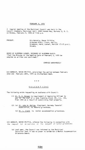 9-Feb-1970 Meeting Minutes pdf thumbnail