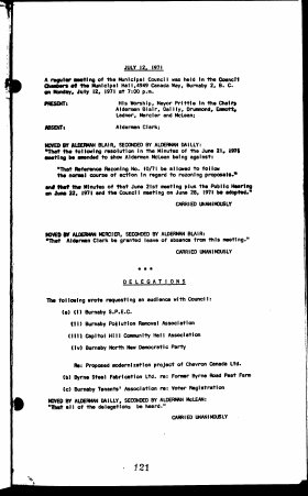 12-Jul-1971 Meeting Minutes pdf thumbnail