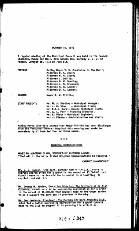 16-Oct-1972 Meeting Minutes pdf thumbnail