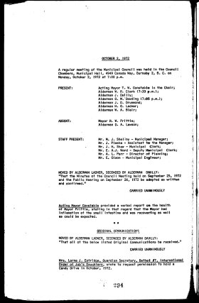 2-Oct-1972 Meeting Minutes pdf thumbnail