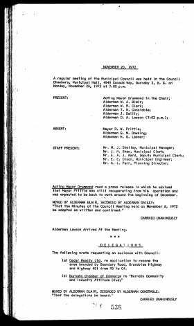 20-Nov-1972 Meeting Minutes pdf thumbnail