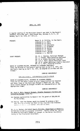 16-Apr-1973 Meeting Minutes pdf thumbnail