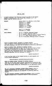 16-Jul-1973 Meeting Minutes pdf thumbnail