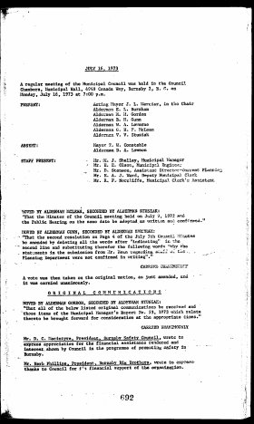 16-Jul-1973 Meeting Minutes pdf thumbnail