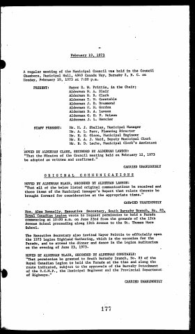 19-Feb-1973 Meeting Minutes pdf thumbnail