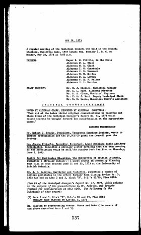28-May-1973 Meeting Minutes pdf thumbnail