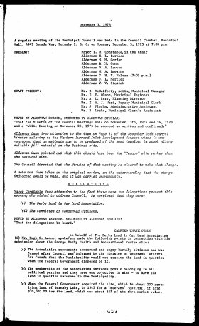 3-Dec-1973 Meeting Minutes pdf thumbnail