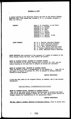 5-Nov-1973 Meeting Minutes pdf thumbnail
