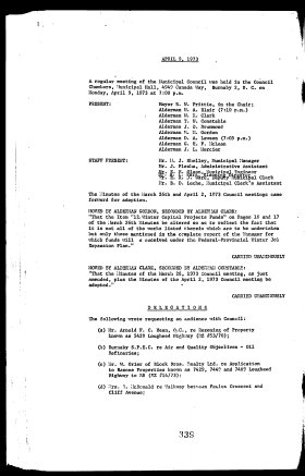 9-Apr-1973 Meeting Minutes pdf thumbnail