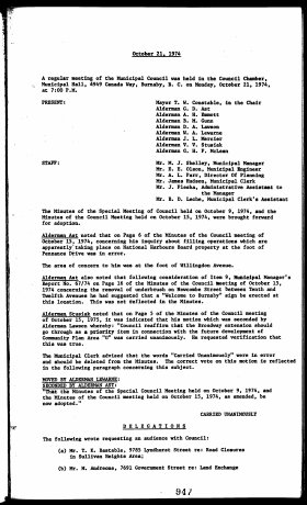 21-Oct-1974 Meeting Minutes pdf thumbnail