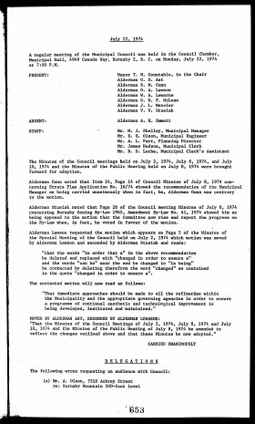22-Jul-1974 Meeting Minutes pdf thumbnail