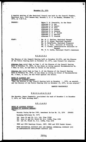 25-Nov-1974 Meeting Minutes pdf thumbnail