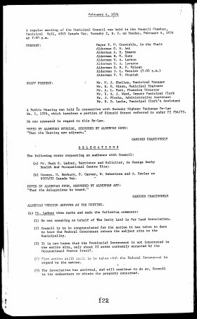 4-Feb-1974 Meeting Minutes pdf thumbnail