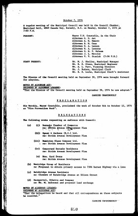 7-Oct-1974 Meeting Minutes pdf thumbnail