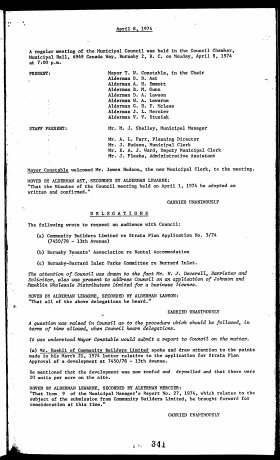 8-Apr-1974 Meeting Minutes pdf thumbnail