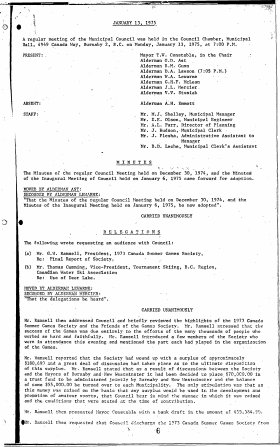 13-Jan-1975 Meeting Minutes pdf thumbnail
