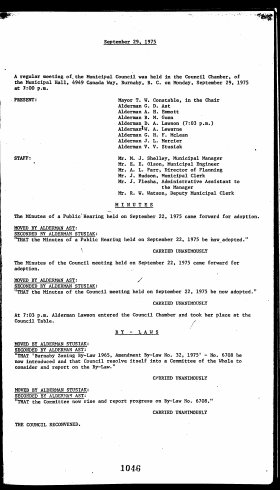 29-Sep-1975 Meeting Minutes pdf thumbnail