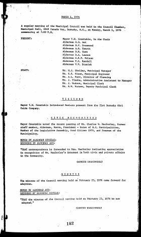 1-Mar-1976 Meeting Minutes pdf thumbnail