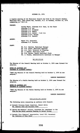 12-Oct-1976 Meeting Minutes pdf thumbnail
