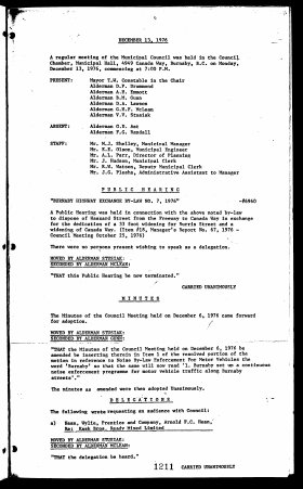 13-Dec-1976 Meeting Minutes pdf thumbnail
