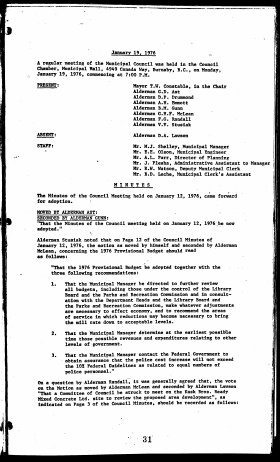 19-Jan-1976 Meeting Minutes pdf thumbnail