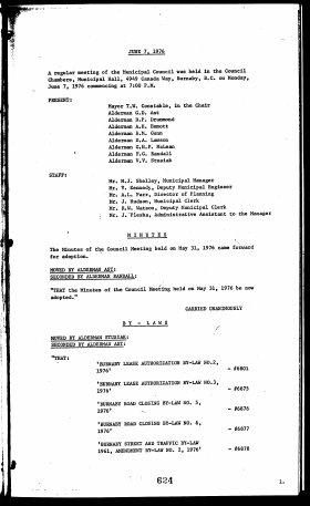 7-Jun-1976 Meeting Minutes pdf thumbnail