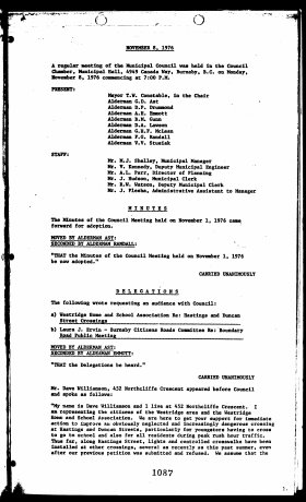 8-Nov-1976 Meeting Minutes pdf thumbnail