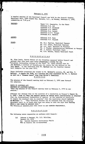 9-Feb-1976 Meeting Minutes pdf thumbnail