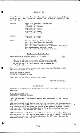 17-Oct-1977 Meeting Minutes pdf thumbnail