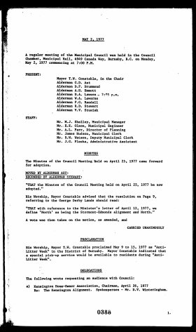 2-May-1977 Meeting Minutes pdf thumbnail