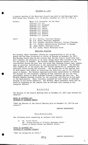 21-Nov-1977 Meeting Minutes pdf thumbnail
