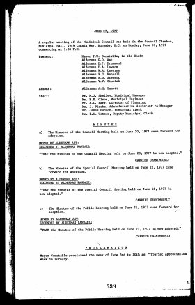 27-Jun-1977 Meeting Minutes pdf thumbnail
