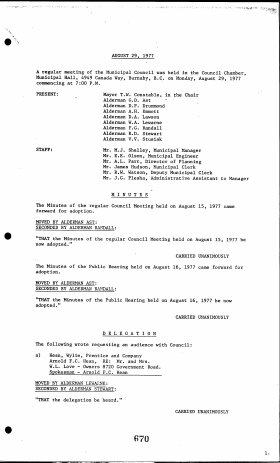 29-Aug-1977 Meeting Minutes pdf thumbnail