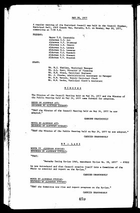 30-May-1977 Meeting Minutes pdf thumbnail