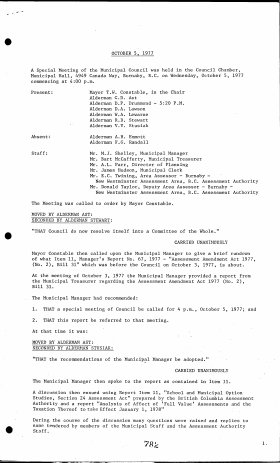 5-Oct-1977 Meeting Minutes pdf thumbnail