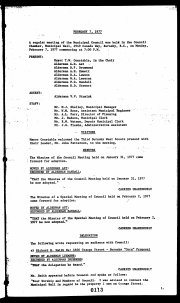 7-Feb-1977 Meeting Minutes pdf thumbnail