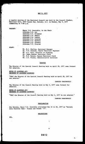 9-May-1977 Meeting Minutes pdf thumbnail
