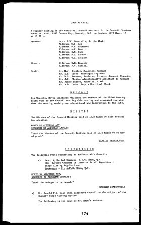 13-Mar-1978 Meeting Minutes pdf thumbnail